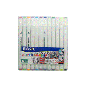 ماژیک راندو 12 رنگ بیسیک دوسر