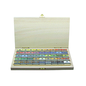 آبرنگ رایمون 45 رنگ جعبه چوب (قرص بزرگ) Large Pan