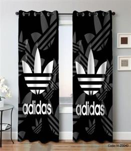 پرده پانچی اتاق خواب اسپرت مدل ADIDAS 76