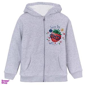 سویشرت دخترانه مدل توت فرنگی عینکی F86