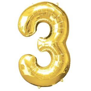 بادکنک فویلی پارتی لند تهران طرح عدد سه کد three03