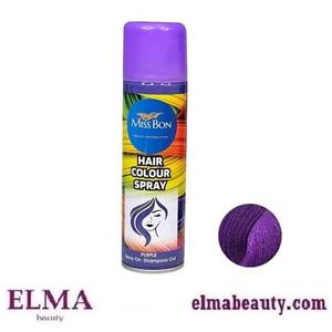 اسپری رنگ مو میسبون مدل WT حجم 150 میلی لیتر رنگ سفید