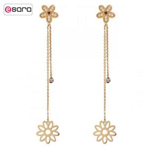 گوشواره طلا 18 عیار ماهک مدل ME0614 Maahak ME0614 Gold Earring