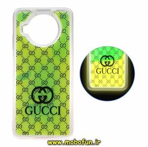 قاب گوشی Mi 10T Lite 5G شیائومی طرح آکواریومی شبرنگی مدل لاکچری گوچی GUCCI کد 32