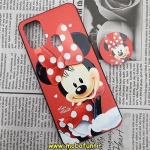 قاب گوشی Galaxy M31 سامسونگ فانتزی سوزنی برجسته طرح مینی موس Minnie Mouse پاپ سوکت دار کد 39