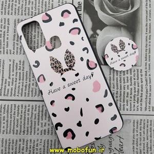 قاب گوشی Galaxy M31 سامسونگ فانتزی سوزنی برجسته طرح خرگوشی sweet پاپ سوکت دار کد 43