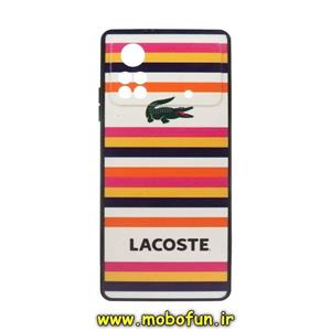 قاب گوشی Poco X4 Pro 5G پوکو شیائومی طرح ژله ای فانتزی سوزنی محافظ لنز دار لاکست LACOSTE کد 62