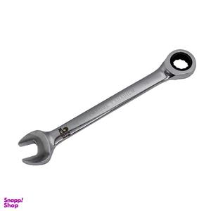 آچار یکسر تخت و یکسر رینگی  جغجغه ای مدل کوییک کد YP-HC-015 سایز 15 میلی متر