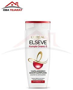 شامپو لورال السیو سفید 5 کاره مدل Loreal Komple Onarici 5 حجم 500 میلی لیتر
