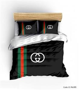 سرویس روتختی و ملحفه و لحاف مدل GUCCI کد 185