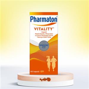 قرص فارماتون ویالیتی Pharmaton Vitality اصل  60 عددی 