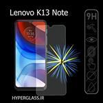 گلس محافظ صفحه نمایش نانو بلک اورجینال گوشی لنوو Lenovo K13 Note