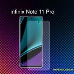 گلس محافظ صفحه نمایش نانو بلک اورجینال گوشی اینفینیکس Infinix Note 11 Pro