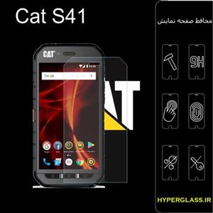 گلس محافظ صفحه نمایش نانو بلک اورجینال گوشی کاترپیلار Cat S41
