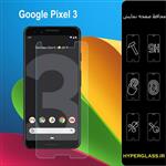 گلس محافظ صفحه نمایش نانو بلک اورجینال گوشی گوگل پیکسل Google Pixel 3