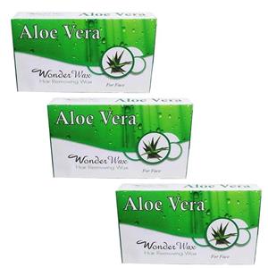 موم موبر واندر وکس مدل الوئه ورا وزن 500 گرم بسته 3 عددی -