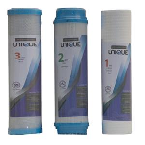 فیلتر دستگاه تصفیه آب  یونیک مدل 01  بسته 3 عددی