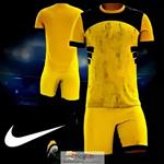 بلوز و شورت تیمی نایک NIKE پک ۶ عددی رنگ زرد کد VM95P