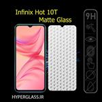 گلس مات اورجینال گوشی اینفینیکس Infinix hot 10T