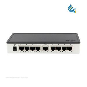 سوییچ شبکه کی دی تی KP-0801H2 مدل 9 پورت
