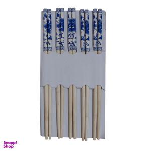 چوب غذا خوری مدل چاپستیک کد 169 بسته 10 عددی -