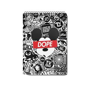 دفتر یادداشت طرح میکی موس مدل m1018