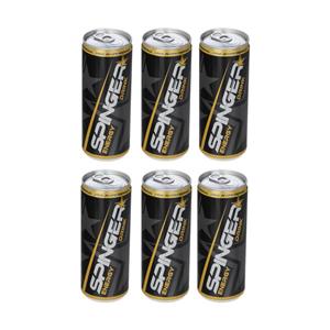 نوشیدنی انرژی زا اسپینگر -250 میلی لیتر بسته 6 عددی