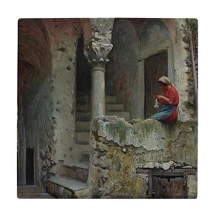 زیر لیوانی طرح نقاشی کلاسیک کد    3113037_259