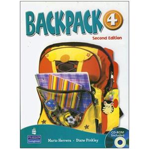 کتاب Backpack 4 2nd اثر Mario Herrera انتشارات لانگمن