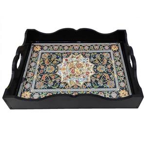 سینی رزینی طرح فرش کد 30x40