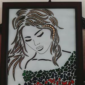 تابلو ویترای دخترونه