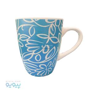 ماگ سرامیکی گلدار در ۴ رنگ عمده و کارتنی