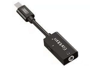 مبدل تایپ‌سی به تایپ‌سی و جک 3.5 میلی‌متری صدا ارلدام Earldom ET-OT32C Type-C to 3,5mm + Type-C 12cm