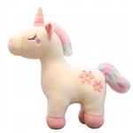 عروسک مدل اسب تک شاخ 2Flower Unicorn ارتفاع 40 سانتی متر