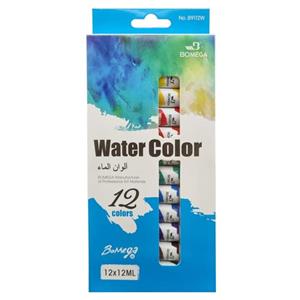 آبرنگ 12 رنگ بومیجا مدل B9112W