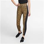 لگ زنانه رانینگ نایکی  Nike One 7/8 Leopard Legging