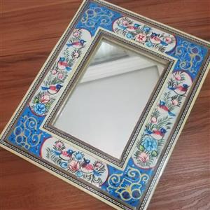 آینه دیواری چوبی