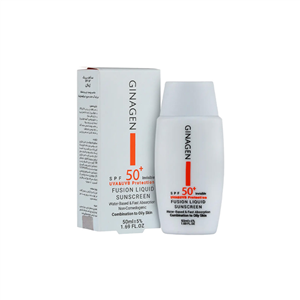 کرم ضد آفتاب ژیناژن مدل فیوژن لیکوئید حجم 50 میلی لیتر