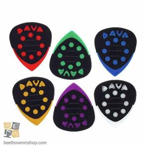 پیک گیتار داوا مدل Grip Tip Delrin بسته 6 عددی