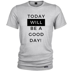 تی شرت استین کوتاه مردانه 27 مدل good day کد WN1207 
