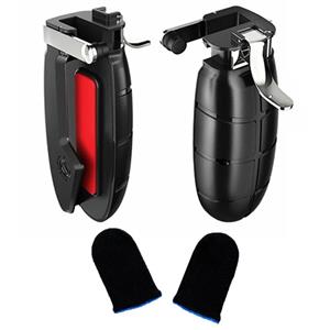 دسته بازی Pubg مدل JBV14 مناسب برای تبلت به همراه آستین کنترل کننده انگشت