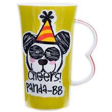 ماگ Multiplechoice طرح پاندا دسته قلبی کد 20153 Multiplechoice Panda 20153 Mug