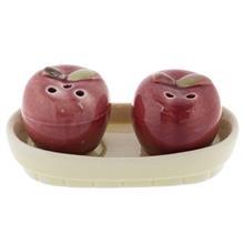 نمکپاش جفتی مدل سیب Apple Saltcellar Pack Of 2 