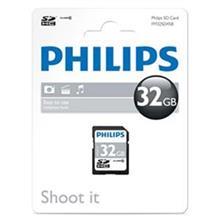 کارت حافظه فیلیپس کلاس 10 با ظرفیت 32 گیگابایت PHILIPS SDHC Card Class 32GB 