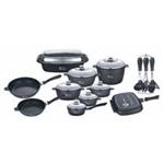 سرویس قابلمه چدن 25 پارچه فوما Fuma  25 Pcs Cookware Set FU-671