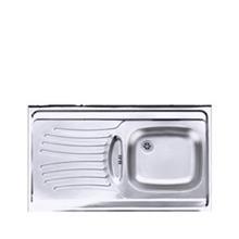 سینک ظرفشویی روکار اخوان 125 Akhavan model Sink 