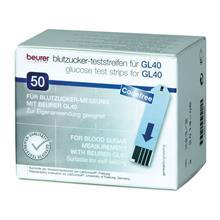 نوار تست مخصوص نمایشگر قند خون بیورر GL40 Beurer Blood Glucose Meter and Test Strips For GL40
