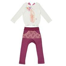 ست لباس دخترانه موشی مدل 16S1-017 Mushi 16S1-017 Baby Girl Clothing Set
