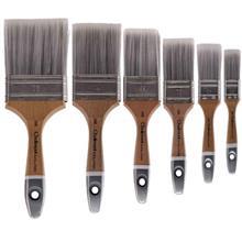 قلم موی شالیمونت مدل Evolution تخت بسته 6 عددی Chalimount Flat Painti Brush Pieces 