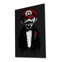 تابلوی ونسونی طرح Super Mario Father سایز 50x70 Wensoni Super Mario Father Chassis 50x70